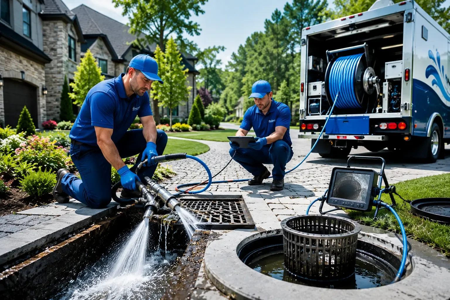 Local outdoor drain cleaning professionals in Ola, ID